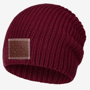 NWOT Burgundy Love Your Melon Beanie
